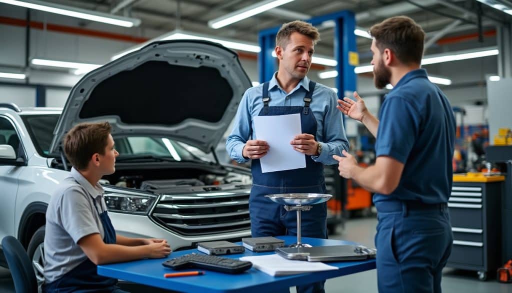 Litige avec un garage : les recours