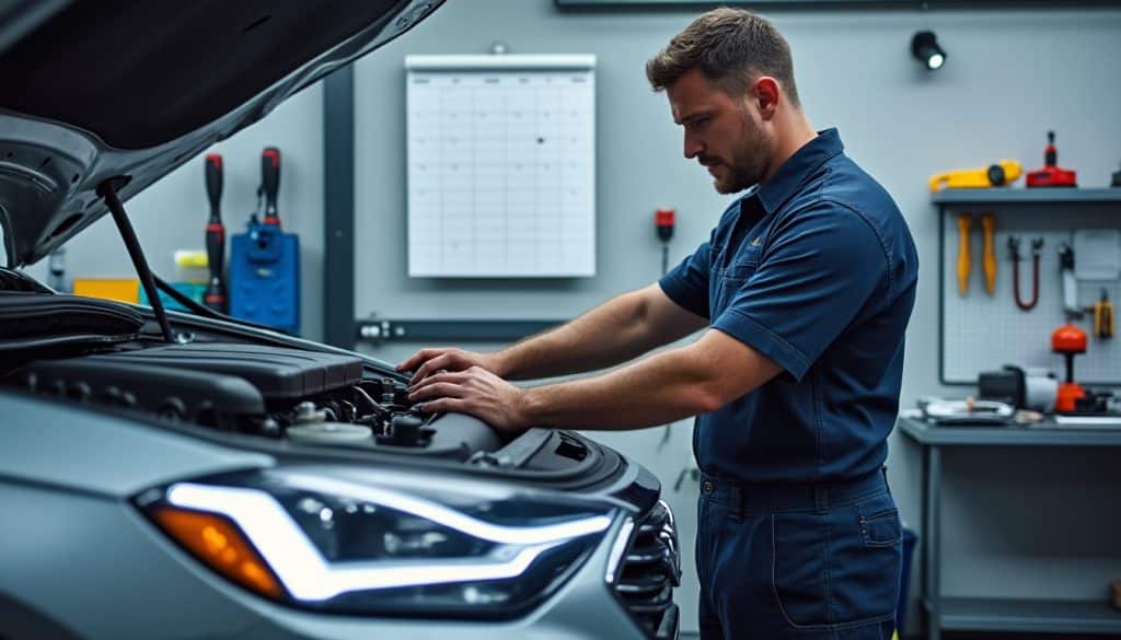 Entretien d'une voiture : le calendrier des interventions